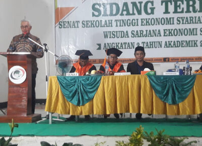 Wakil Bupati Bima Hadiri Sidang Terbuka Senat STES Harapan Bima, ini Pesannya